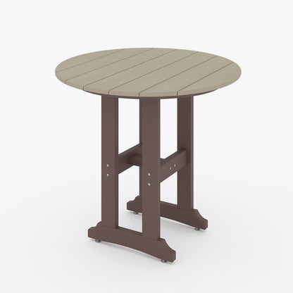 SoPoly 36" Round Counter Table