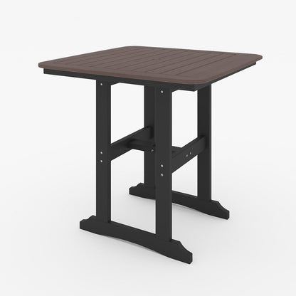 SoPoly 44" Square Bar Table