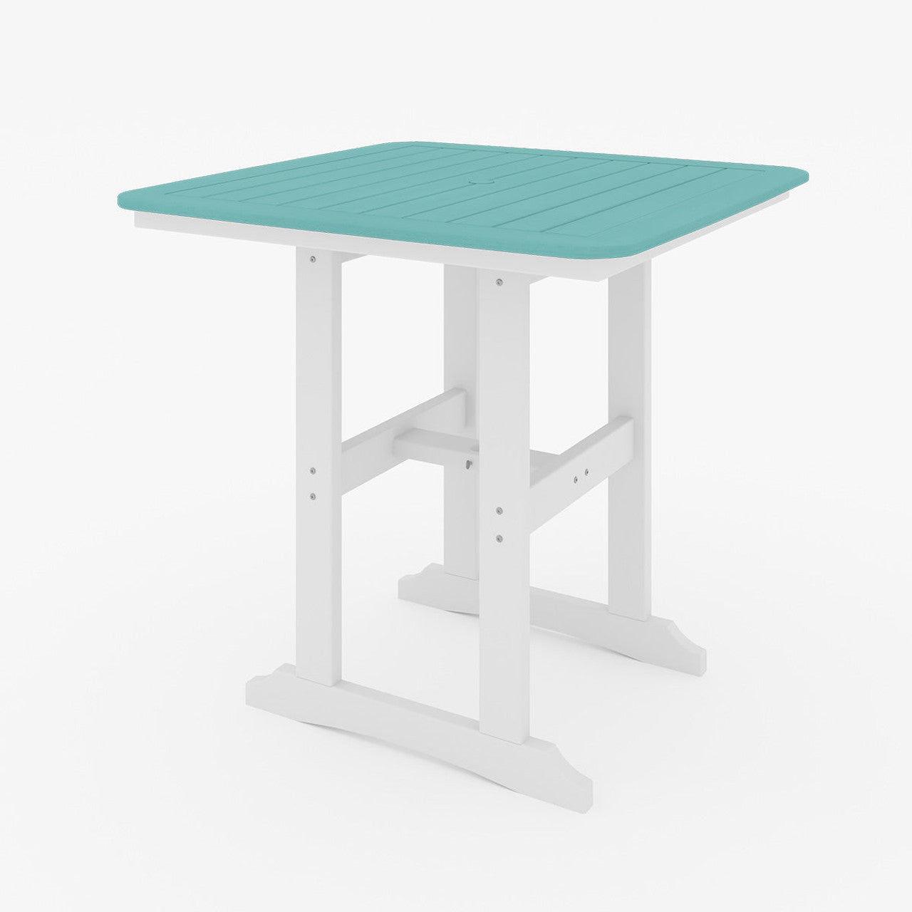 SoPoly 44" Square Bar Table