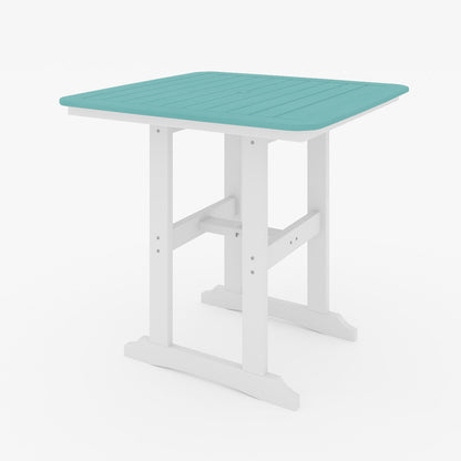 SoPoly 44" Square Bar Table