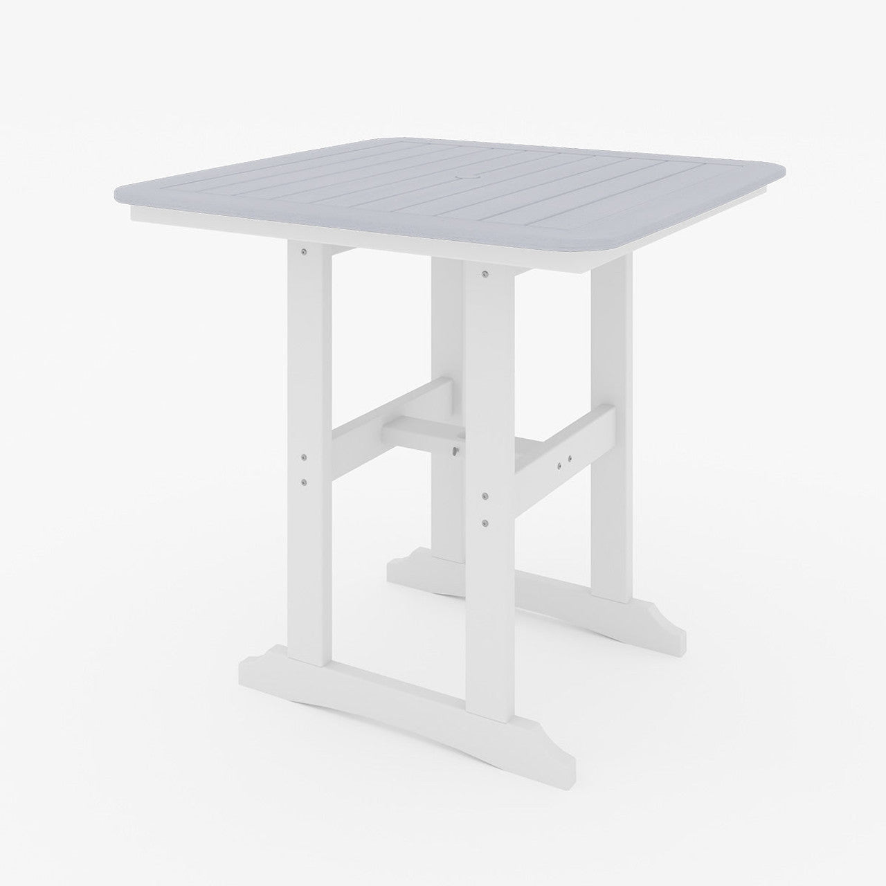 SoPoly 44" Square Bar Table