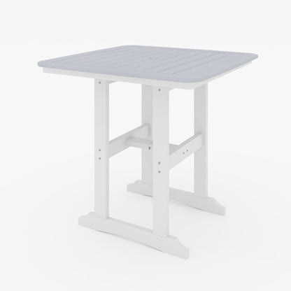 SoPoly 44" Square Bar Table