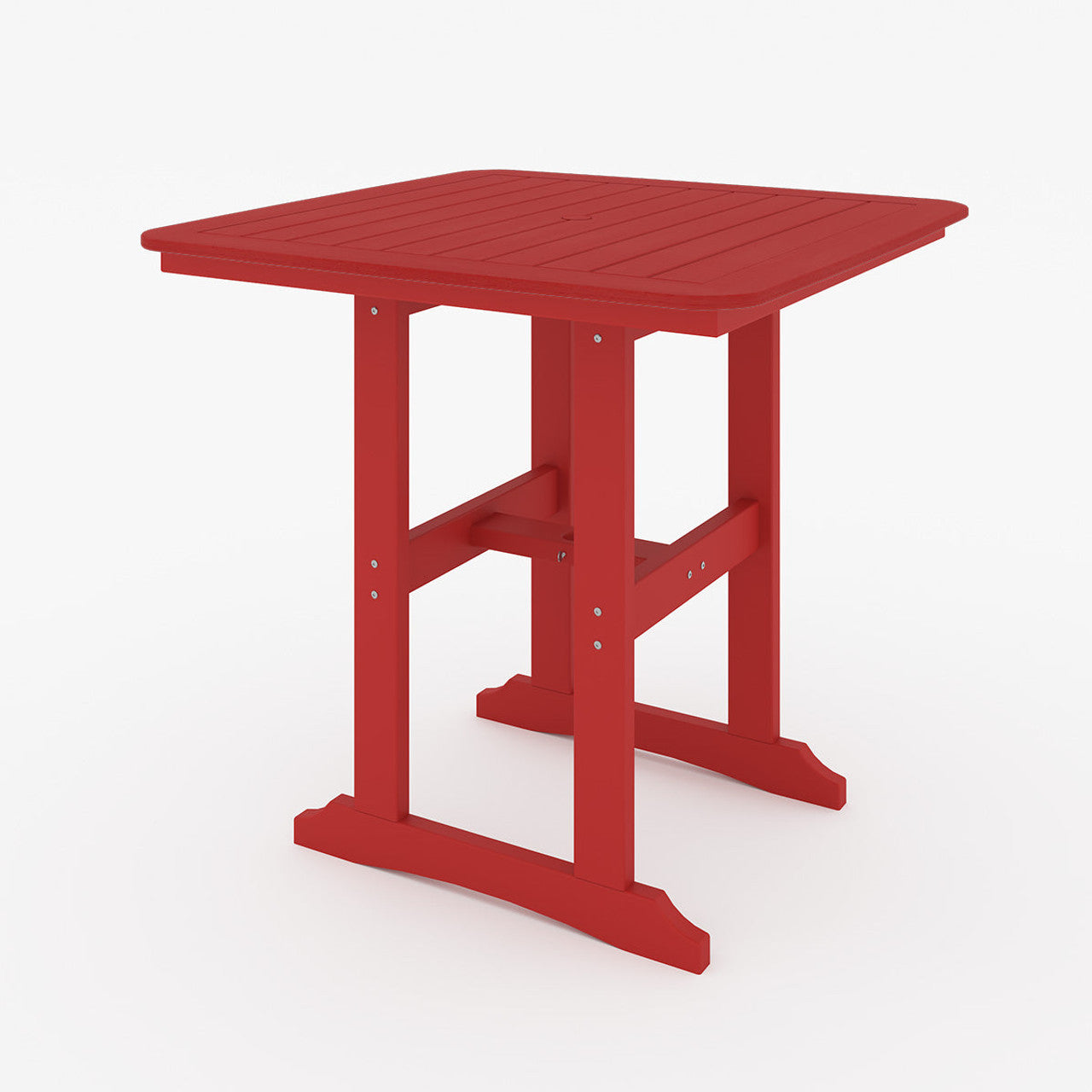 SoPoly 44" Square Bar Table