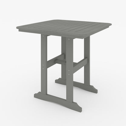 SoPoly 44" Square Bar Table