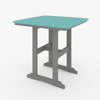 SoPoly 44" Square Bar Table