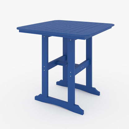 SoPoly 44" Square Bar Table