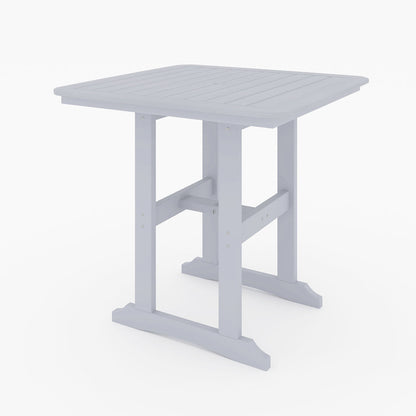 SoPoly 44" Square Bar Table