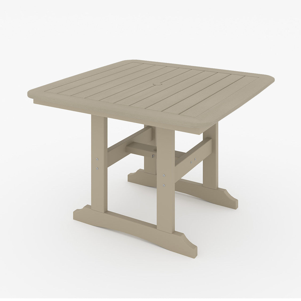 SoPoly 44" Square Table