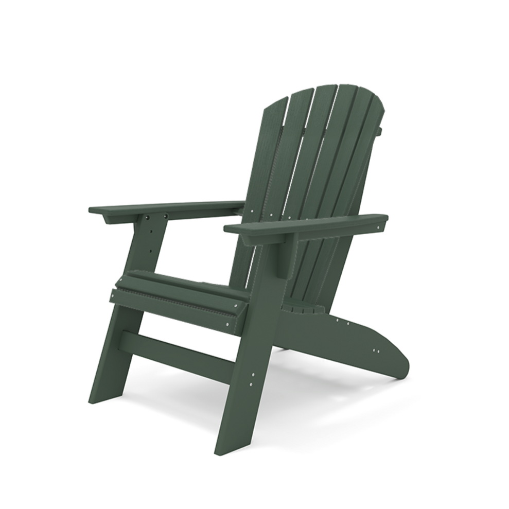 SoPoly St. Simons Curved Back Adirondack Chair