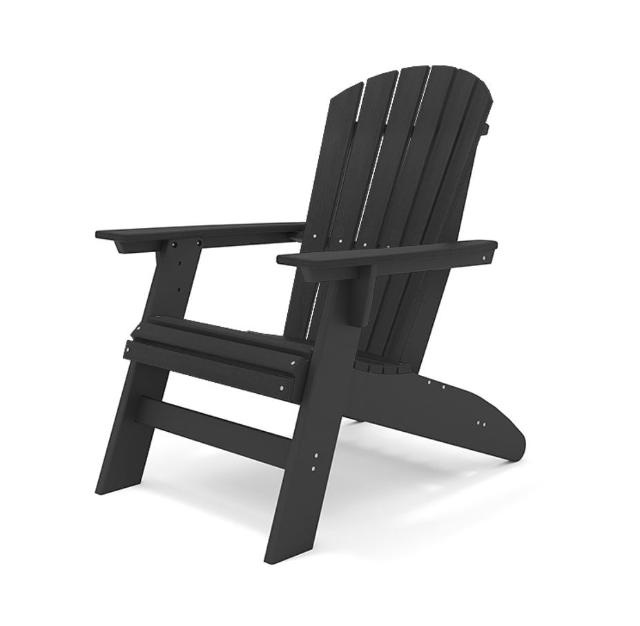 SoPoly St. Simons Curved Back Adirondack Chair