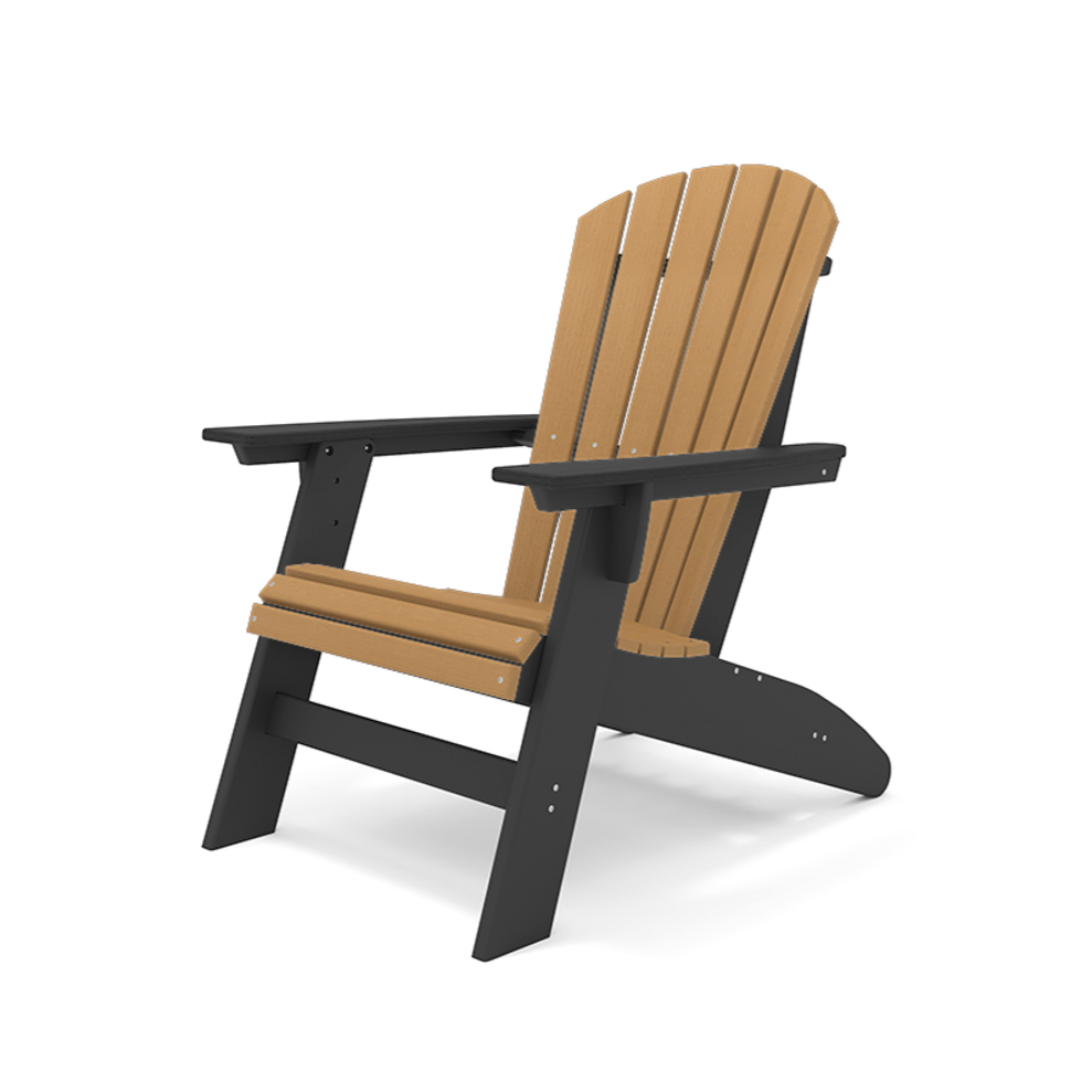 SoPoly St. Simons Curved Back Adirondack Chair