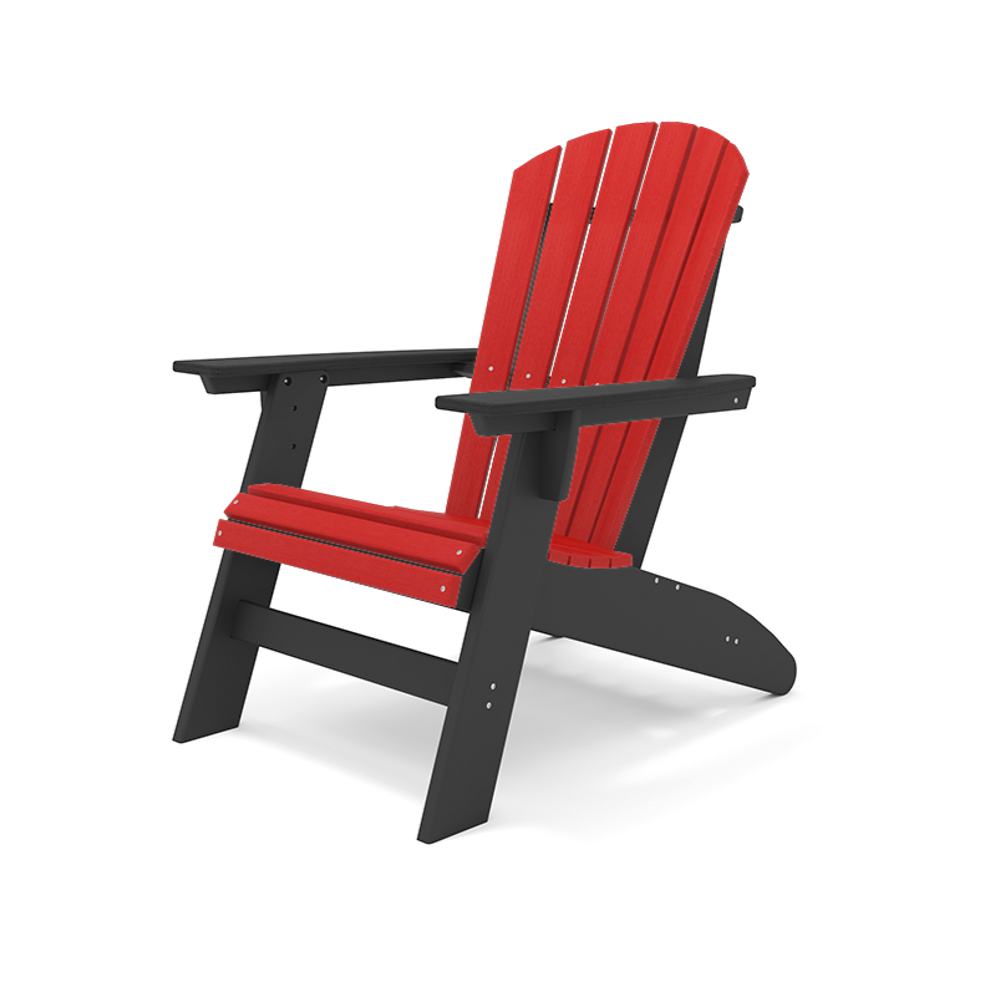 SoPoly St. Simons Curved Back Adirondack Chair