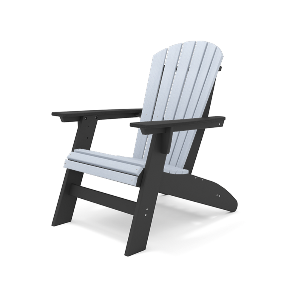 SoPoly St. Simons Curved Back Adirondack Chair