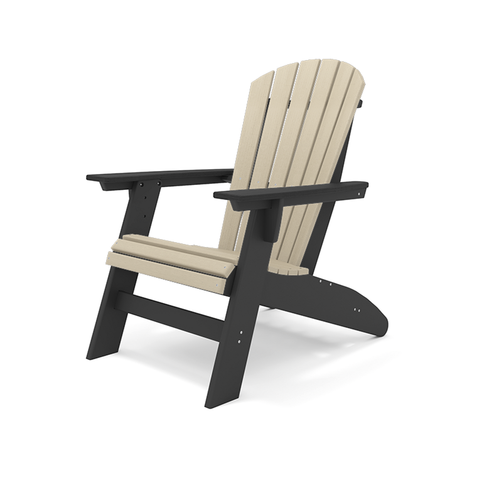 SoPoly St. Simons Curved Back Adirondack Chair