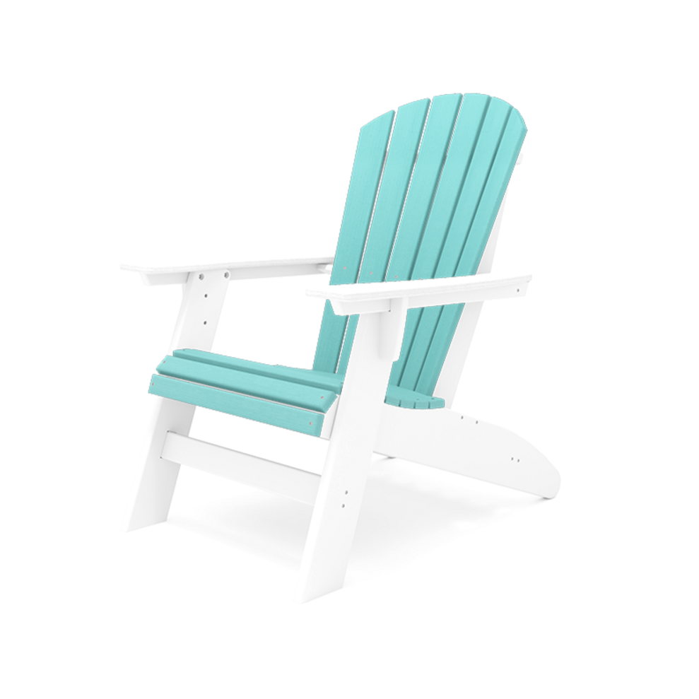 SoPoly St. Simons Curved Back Adirondack Chair