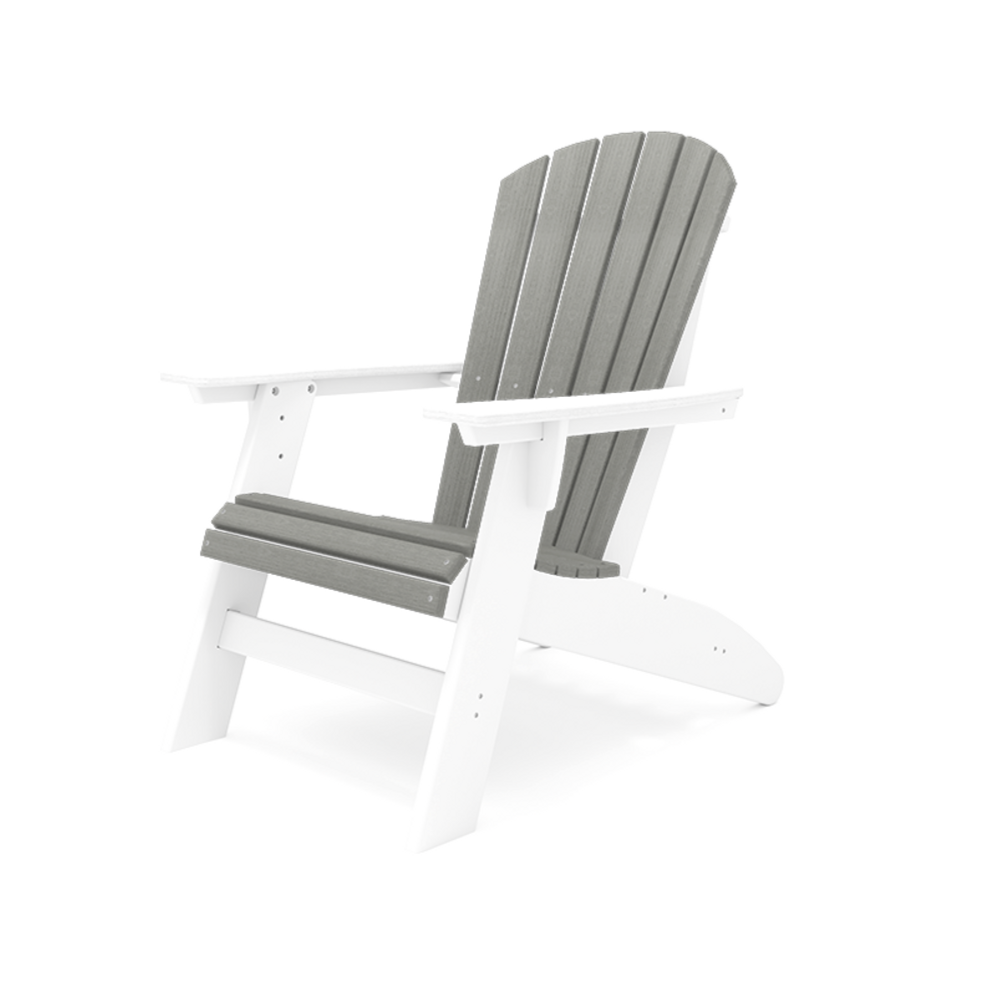 SoPoly St. Simons Curved Back Adirondack Chair