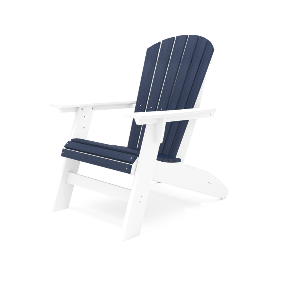 SoPoly St. Simons Curved Back Adirondack Chair