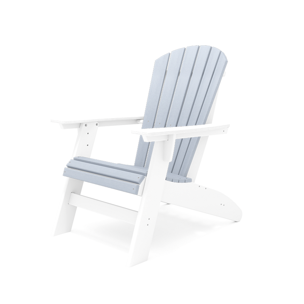 SoPoly St. Simons Curved Back Adirondack Chair 30A Patios