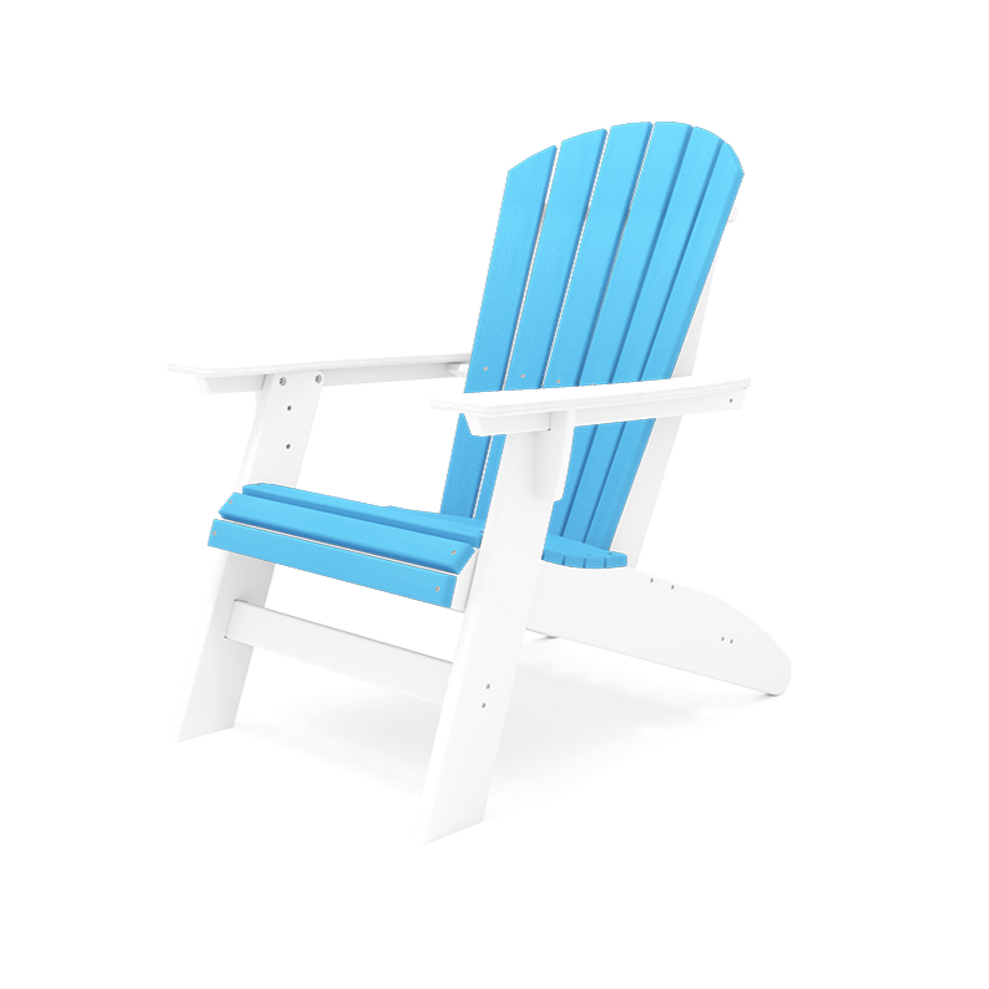 SoPoly St. Simons Curved Back Adirondack Chair