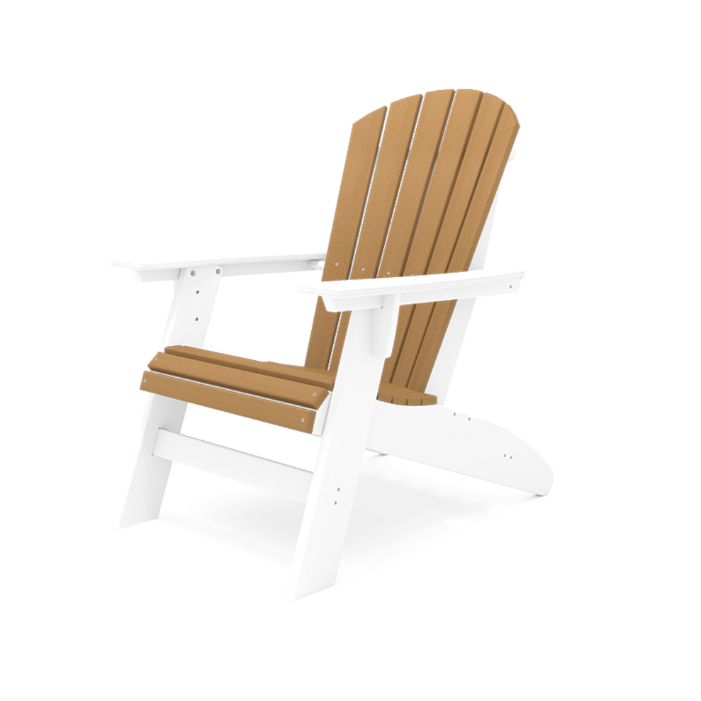 SoPoly St. Simons Curved Back Adirondack Chair