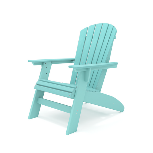 SoPoly St. Simons Curved Back Adirondack Chair