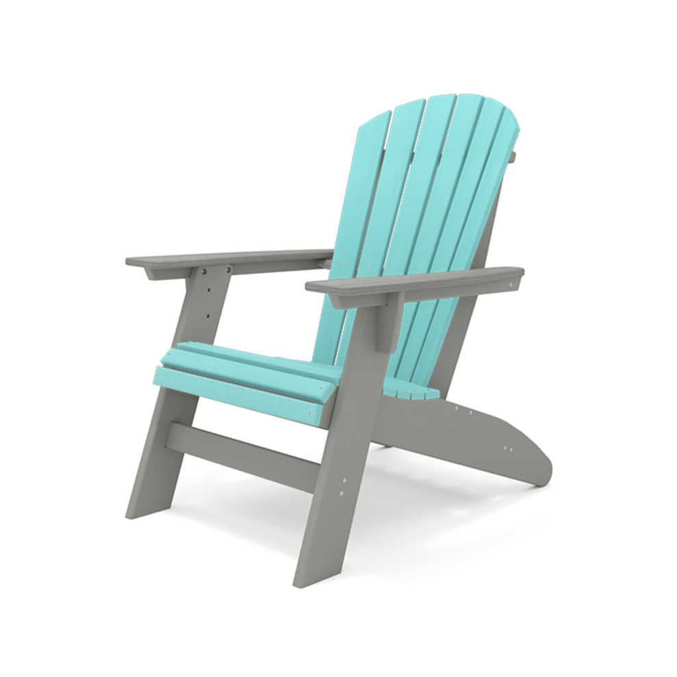 SoPoly St. Simons Curved Back Adirondack Chair