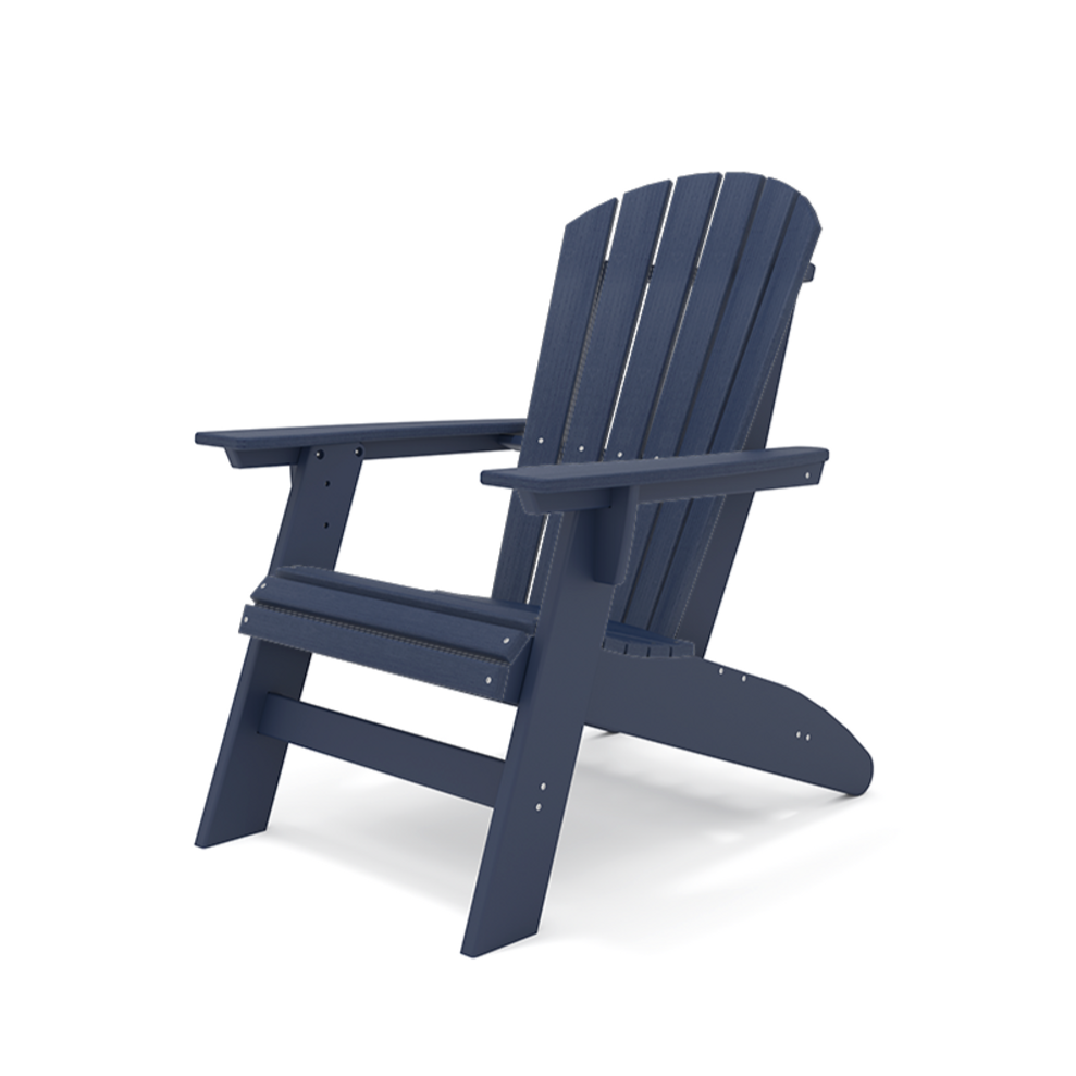 SoPoly St. Simons Curved Back Adirondack Chair