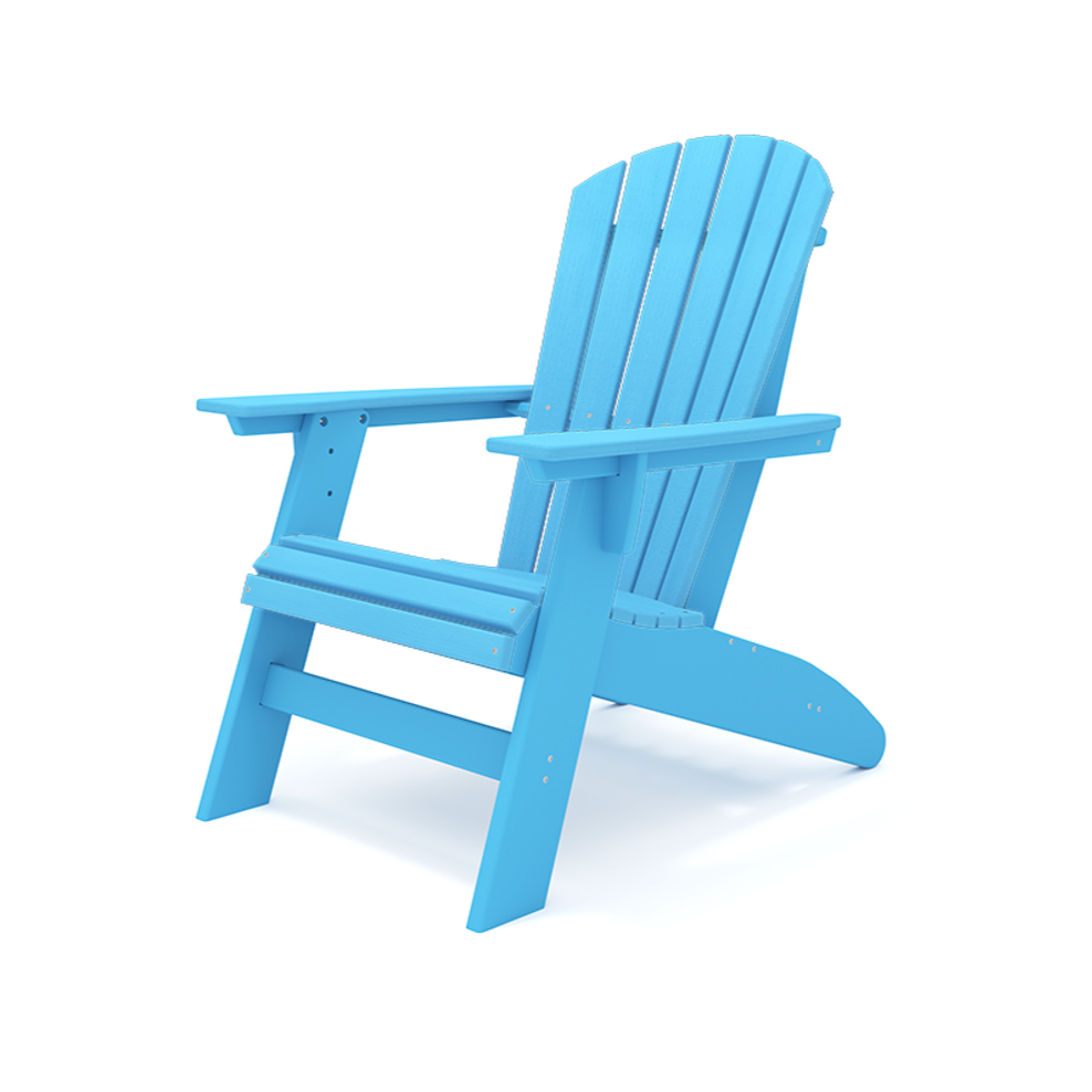 SoPoly St. Simons Curved Back Adirondack Chair