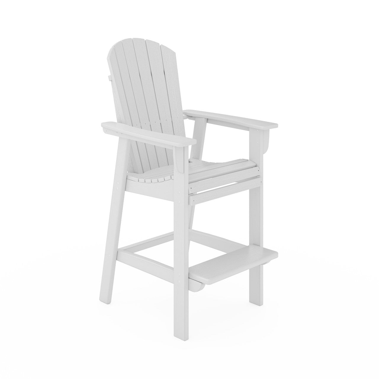 SoPoly St. Simons Fan Back Bar Chair (Premium)