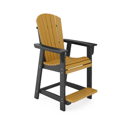 SoPoly St. Simons Fan Back Counter Chair (Premium)