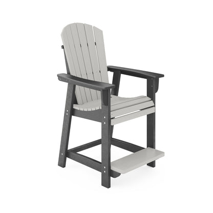 SoPoly St. Simons Fan Back Counter Chair (Premium)