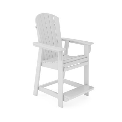 SoPoly St. Simons Fan Back Counter Chair (Premium)