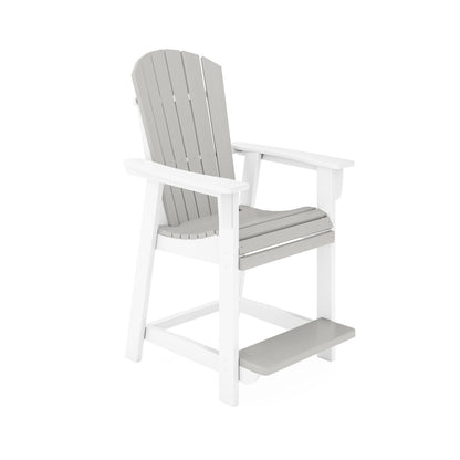 SoPoly St. Simons Fan Back Counter Chair (Premium)